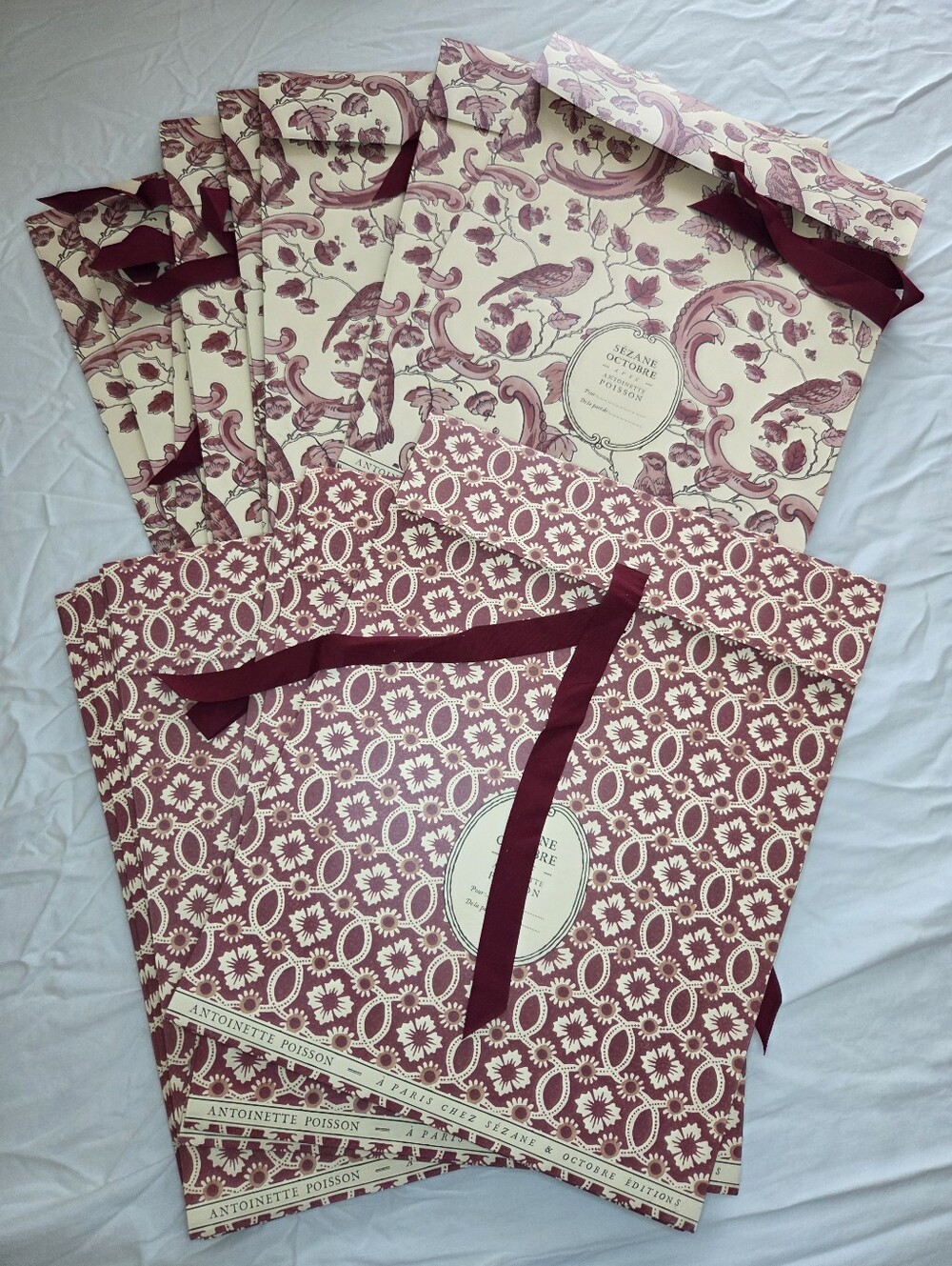 Sezane x Antoinette Poisson Gift Bag Bundle NEW